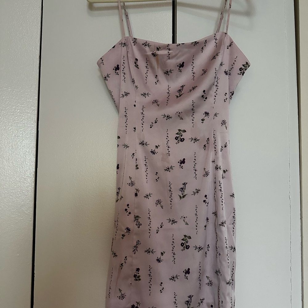Sunday Best Floral Pink Dress